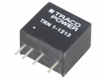 Converter: DC/DC | 1W | Uin: 9&divide;18V | 15VDC | Iout: 70mA | SIP | 2.1g | 100kHz