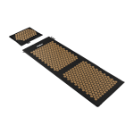 Spordiks ja aktiivseks puhkuseks // Spordikaubad ja varustus // Mata zdrowotna ECO z kolcami do akupresury z poduszką, 130x50cm, XXL, złote kolce,  Rebel Active