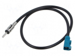 Cable | 500mm | DIN plug,Fakra female | straight