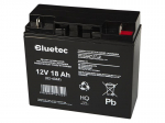 Patareisid, akusid ja laadijaid // Battery 12В, 6В, 4В pliihappega suletud AGM VRLA // 82-404# Akumulator żelowy 12v 18ah bluetec