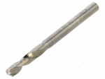 Drill bit | for metal | &Oslash;: 4.8mm | L: 62mm | Working part len: 26mm