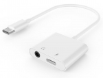 Gembird Type-C to 3.5mm + Type-C Audio Adapter