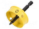 Hole saw | &Oslash;: 22mm | tinware
