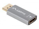 Charger Lanberg  Displayport (M)->HDMI(F) Adapter 8K, Silver