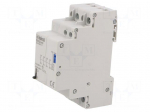 Relay: installation | bistable,impulse | NO x4 | Ucoil: 24VAC | BI | 32A