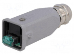 Connector: RJ45 | plug | male | Han 3A RJ45 (Variant 5) | PIN: 8 | 8p8c