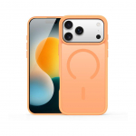 Back panel cover Dux Ducis Apple iPhone 17 Pro Max YIND PC+TPU Case with MagSafe Orange
