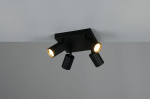 Trio Soka spotlight 4-pc GU10 matt black gaismeklis 867730432 4017807657326