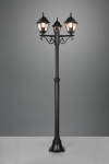 Trio Livenza pole lamp 3-pc 200 cm E27 matt black gaismeklis 405760332 4017807543452