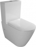 WC bowl DuraSola, universal outlet with SC cover,