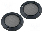 Loudspeaker grille | 100mm | metal