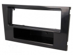 Radio mounting frame | Ford | 1 DIN | black