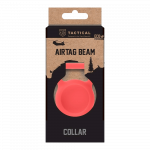 Tactical Airtag Beam Collar Tracking Device / red