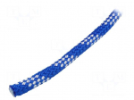 Rope | polypropylene | &Oslash;rope: 12mm | L: 25m | with a core | blue