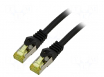 Patch cord | S/FTP | Cat: 6a | RJ45 plug,both sides | stranded | Cu | 1m
