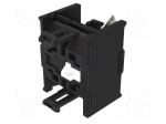 Contact block | 22mm | 04 | front fixing | plug-in terminals | 500VAC
