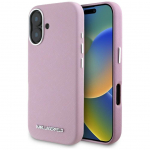 Other goods Karl Lagerfeld  Karl Lagerfeld Saffiano Full Wrapped Elongated Metal Logo MagSafe iPhone 16 Case - Pink