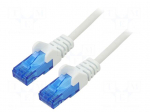 Patch cord | U/UTP | Cat 6a | RJ45 plug,both sides | stranded | Cu | 15m