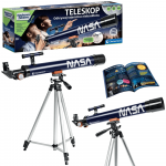 Foto- ja videotehnika | Binoklid ja teleskoobid // Binoklid :: Teleskoobid :: Mikroskoobid :: Monoklid // Naukowa Zabawa Teleskop NASA 300x Język Polski Clementoni 50756