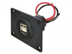 Automotive power supply | USB A socket x2 | 5A | Sup.volt: 12&divide;24VDC