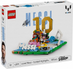 M&auml;nguala | PC | Konsoolid | Tarvikud // Harivad m&auml;nguasjad | Interaktiivsed | Loomingulised | Kunstilised // Klocki editions 43011 lionel messi - piłkarskie momenty