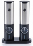 PROMIS Set of pepper and salt mills with stand MP36X2