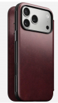 Nomad Modern Leather Folio mobile phone case 16 cm (6.3") Burgundy