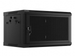 Lanberg WF01-6406-23B rack cabinet 6U Wall mounted rack Black