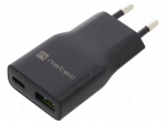 Power supply: switching | mains power supply,plug-in | 3&divide;12VDC | 3A