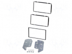 Radio frame | Nissan | 2 DIN | black