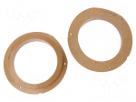 Spacer ring | MDF | 165mm | Mercedes | impregnated,varnished