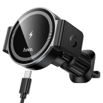 Hoco HW35 MagSafe 15W (air vent) Car charger / holder Black