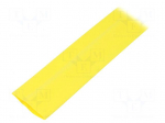 Heat shrink sleeve | flexible | 2: 1 | 25.4mm | L: 10m | yellow