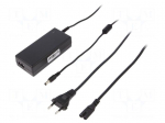 Power supply: switched-mode | 12VDC | 3.5A | Out: 5,5/2,1 | 42W | 0&divide;40&deg;C