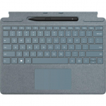 Microsoft Surface Pro Keyboard with Slim Pen (blue, DE layout, for Surface Pro (11th Edition)/10 for Business/9/8)