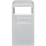 Kingston DataTraveler Micro 256 GB, USB stick (silver, USB-A 3.2 Gen 1)