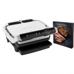 Tefal Optigrill Elite GC707D, contact grill silver/black, 2,000 watts