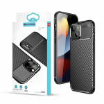 Enviro Carbon case silikona aizsargapvalks Samsung S921 Galaxy S24 melns