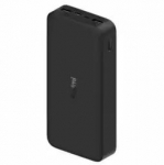 Xiaomi Redmi ārējais akumulators (powerbank) | 20000 mAh | 18W | Micro USB, USB-C, USB-A | melns