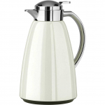 Emsa CAMPO vacuum jug, 1 liter (white/stainless steel, QUICK TIP closure)