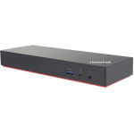 Lenovo Thunderbolt 3 Dock Gen 2 Refurbished (black, HDMI, DisplayPort, USB, Thunderbolt 3)