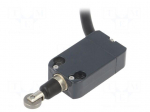 Limit switch | metal roller &Oslash;12mm | NO + NC | 10A | max.250VAC | IP67
