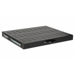 Equip 19" riiuliplaat serverikappidele 60cm 1U Black