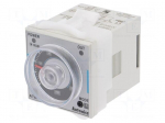 Timer | 0,05s&divide;100h | DPDT/ SPDT + SPDT | 250VAC/5A,30VDC/5A | 24VAC
