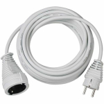 Pikendusjuhe plastikust 10m IP20 White