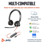 K&otilde;rvaklapid Blackwire 3320 Stereo USB-C/A 8X219AA