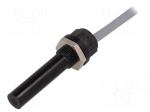 Reed switch | Range: 15&divide;20mT | Pswitch: 3W | &Oslash;6.6x39.6mm | toff: 0.1ms