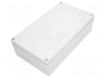 Enclosure: multipurpose | X: 230mm | Y: 400mm | Z: 110mm | ALUEIN | grey