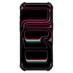 Tactical Quantum Stealth Cover for Apple iPhone 17 Pro Max/18 Pro Max / Clear/Black