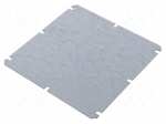 Mounting plate | steel | MPC-17/17/07-TRSP,MPC-17/17/10-TRSP